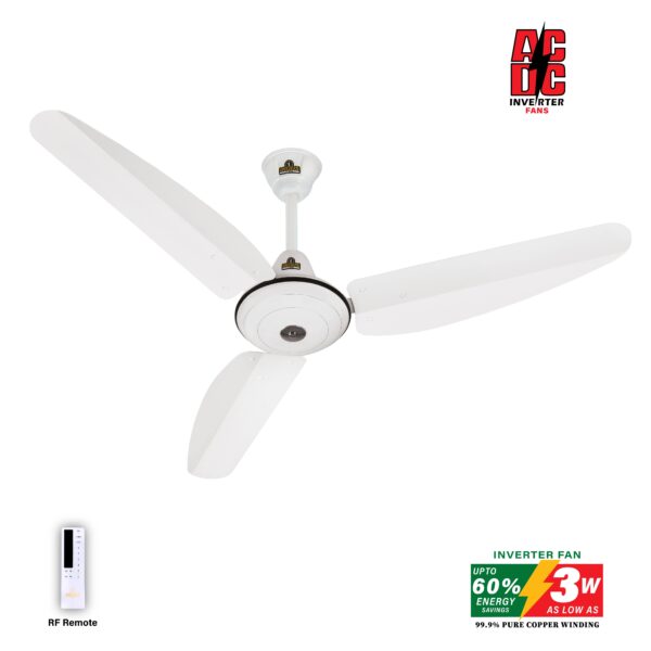Deluxe Model Ceiling Fan (AC DC Solar Fan)